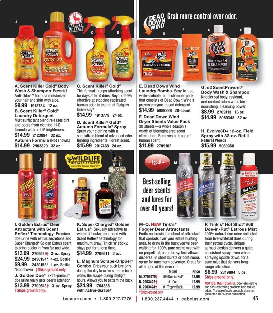 Cabela's Weekly Ad August 18 to December 26