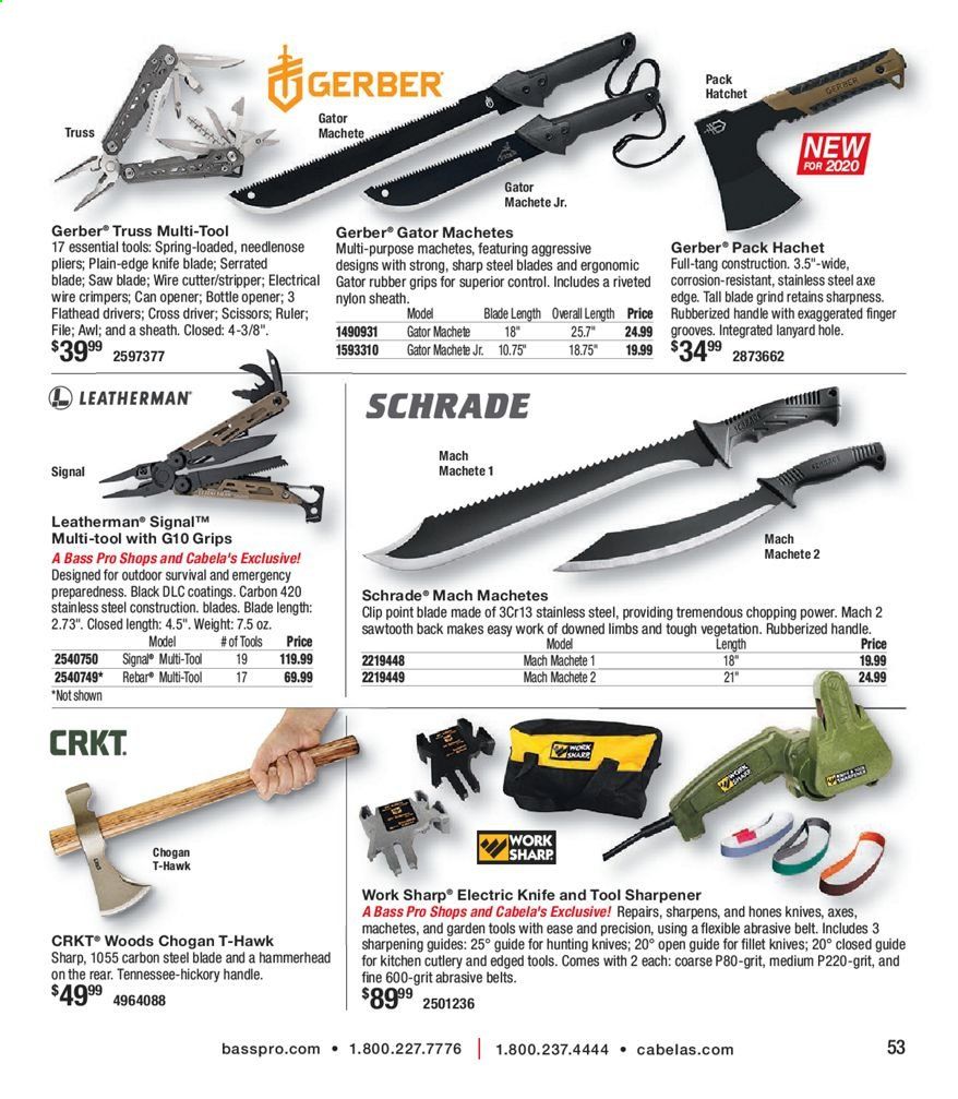 Cabela's Weekly Ad August 18 to December 26