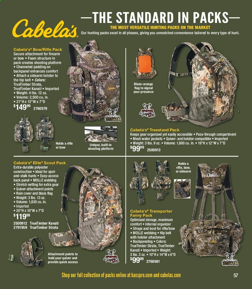 Cabela's Weekly Ad August 18 to December 26