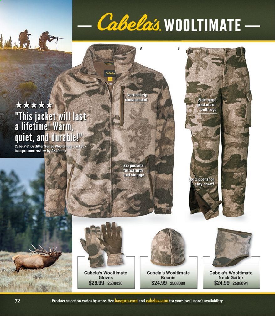 Cabela's Weekly Ad August 18 to December 26