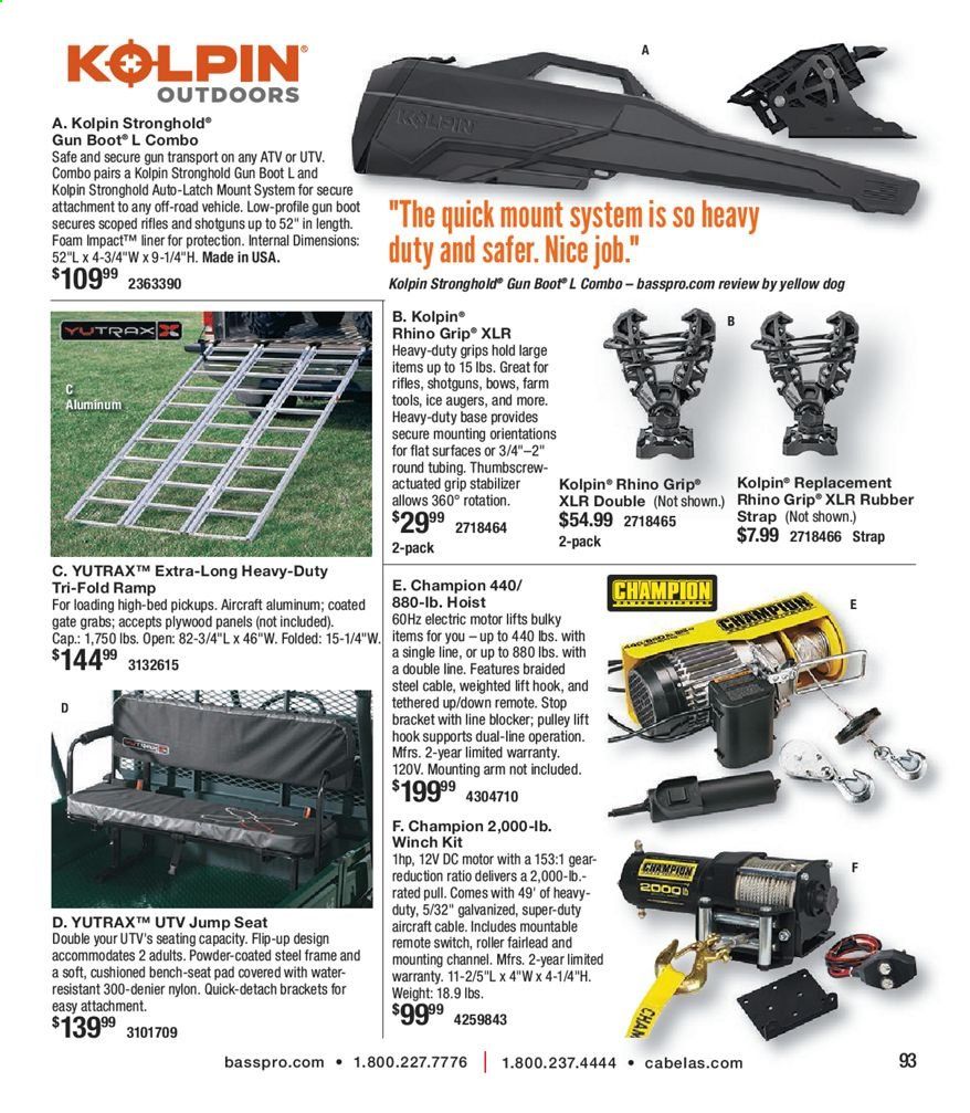 Cabela's Weekly Ad August 18 to December 26