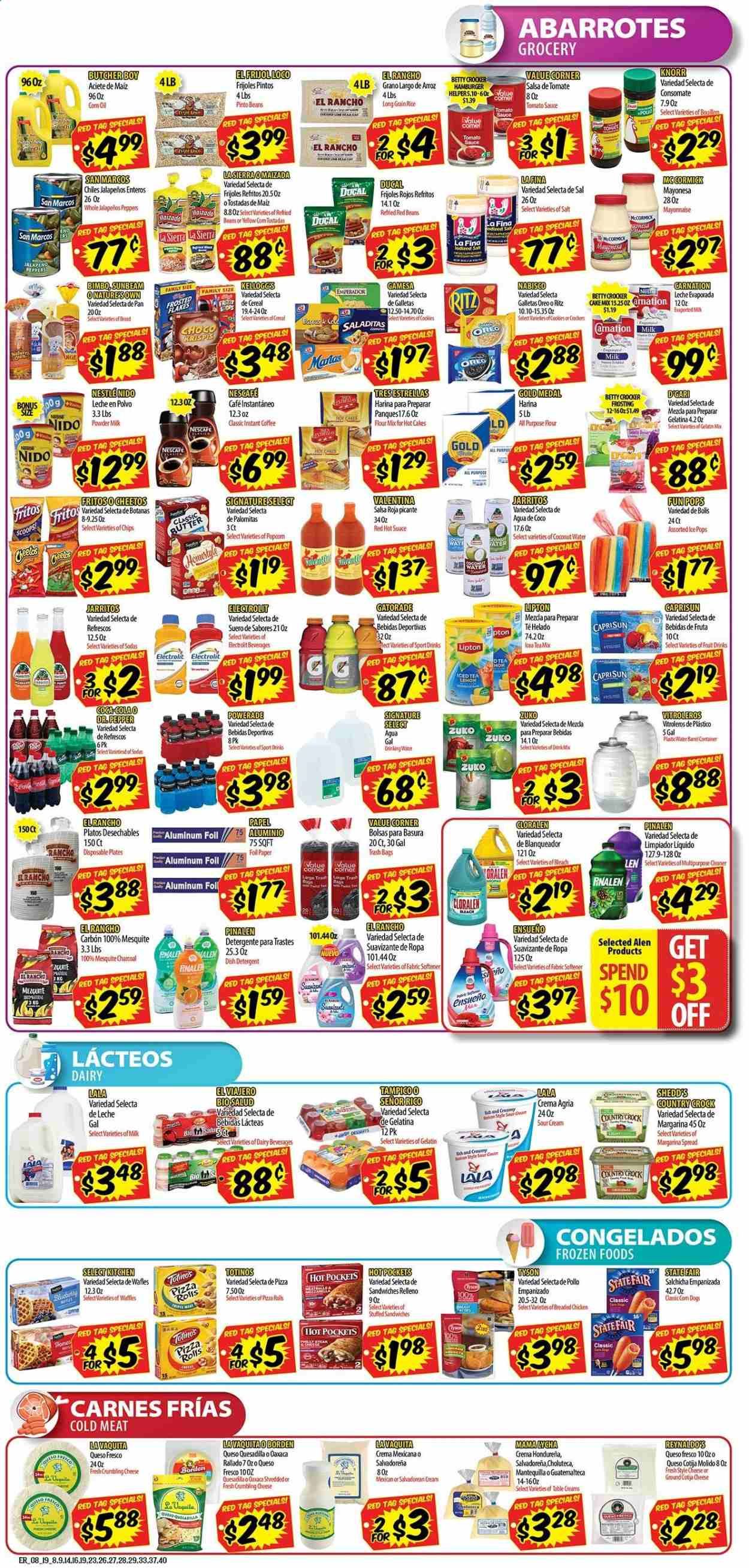 El Rancho Weekly Ad August 19 to August 25