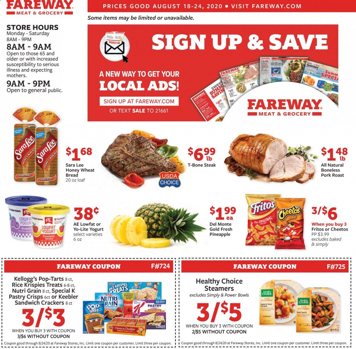 Fareway Weekly Ad August 18 to August 24