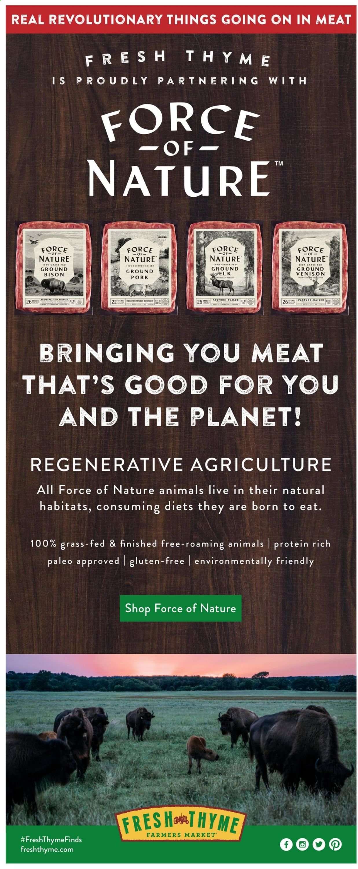 Fresh Thyme Weekly Ad August 19 to August 25
