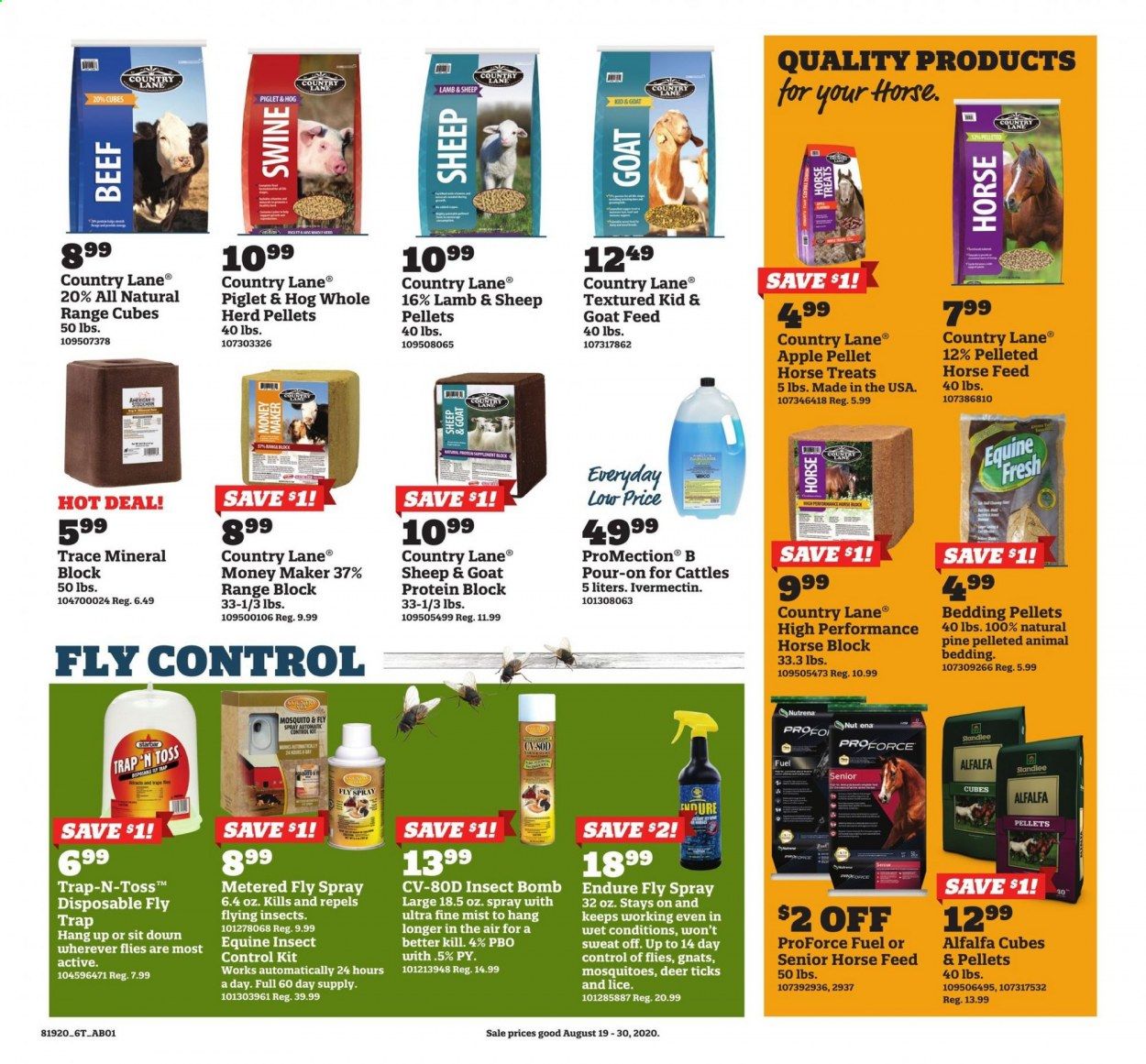 Orscheln Farm and Home Weekly Ad August 19 to August 30