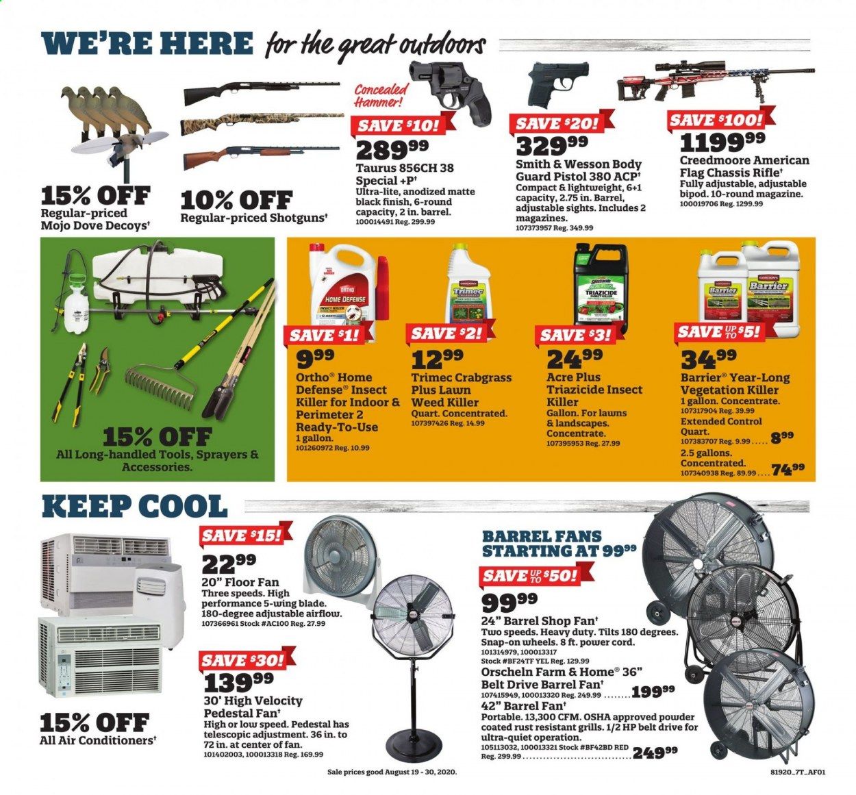Orscheln Farm and Home Weekly Ad August 19 to August 30