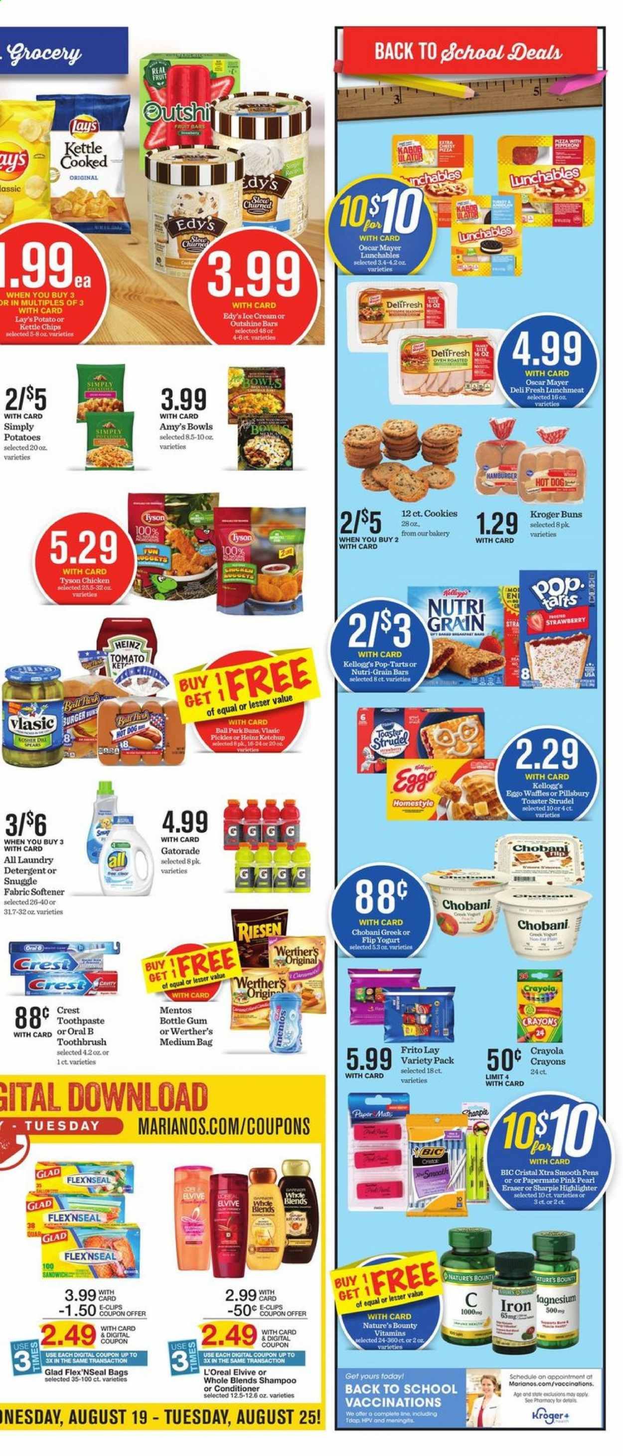 Mariano’s Weekly Ad August 19 to August 25