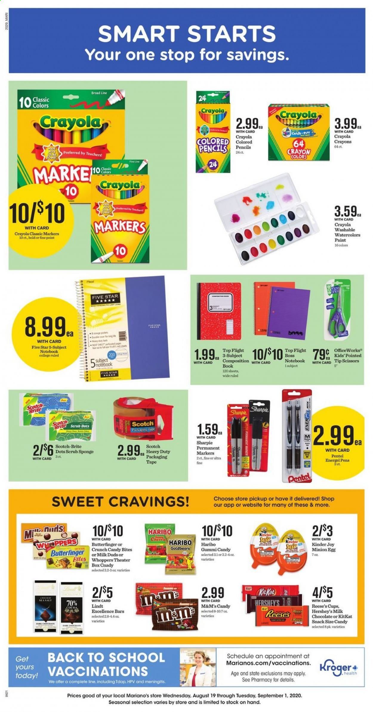 Mariano’s Weekly Ad August 19 to August 25