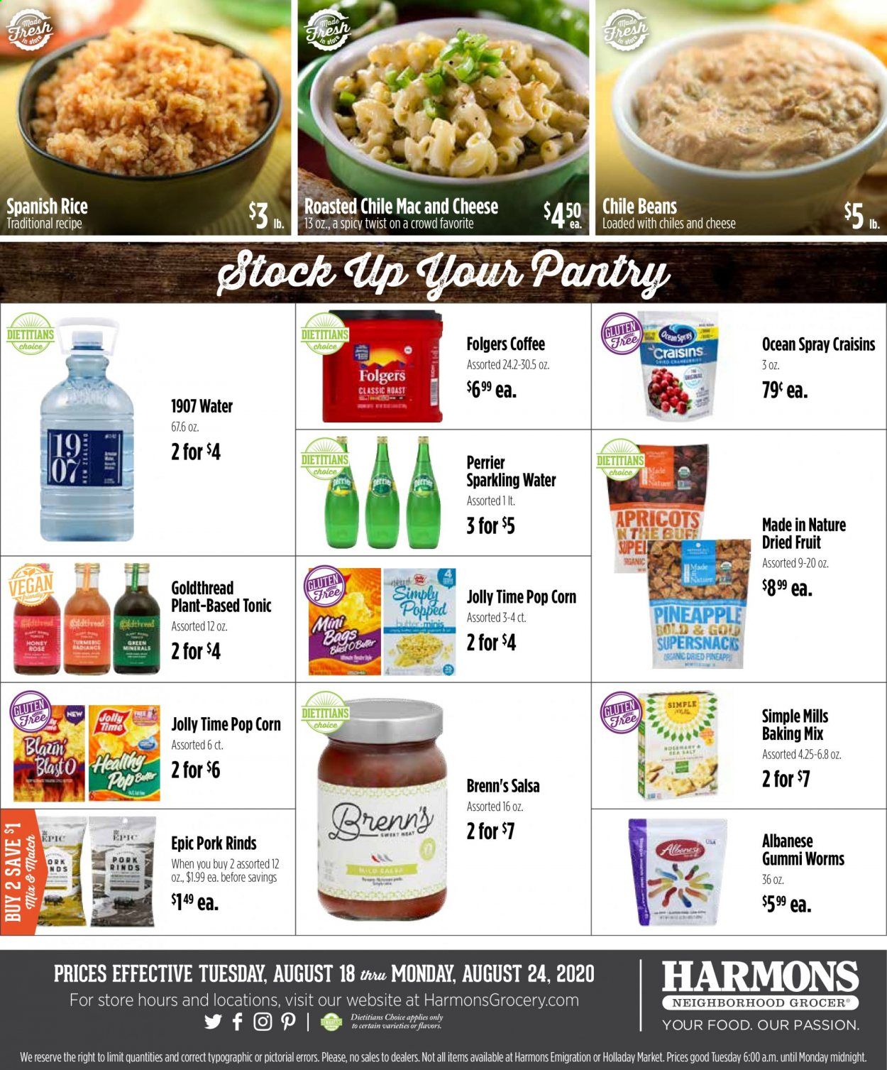 Harmons Weekly Ad August 18 to August 24