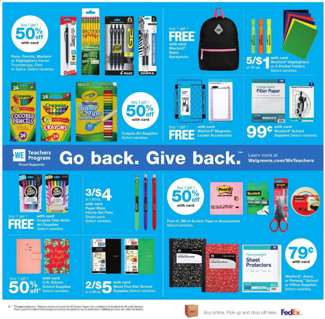 Walgreens Weekly Ad August 23 to August 29