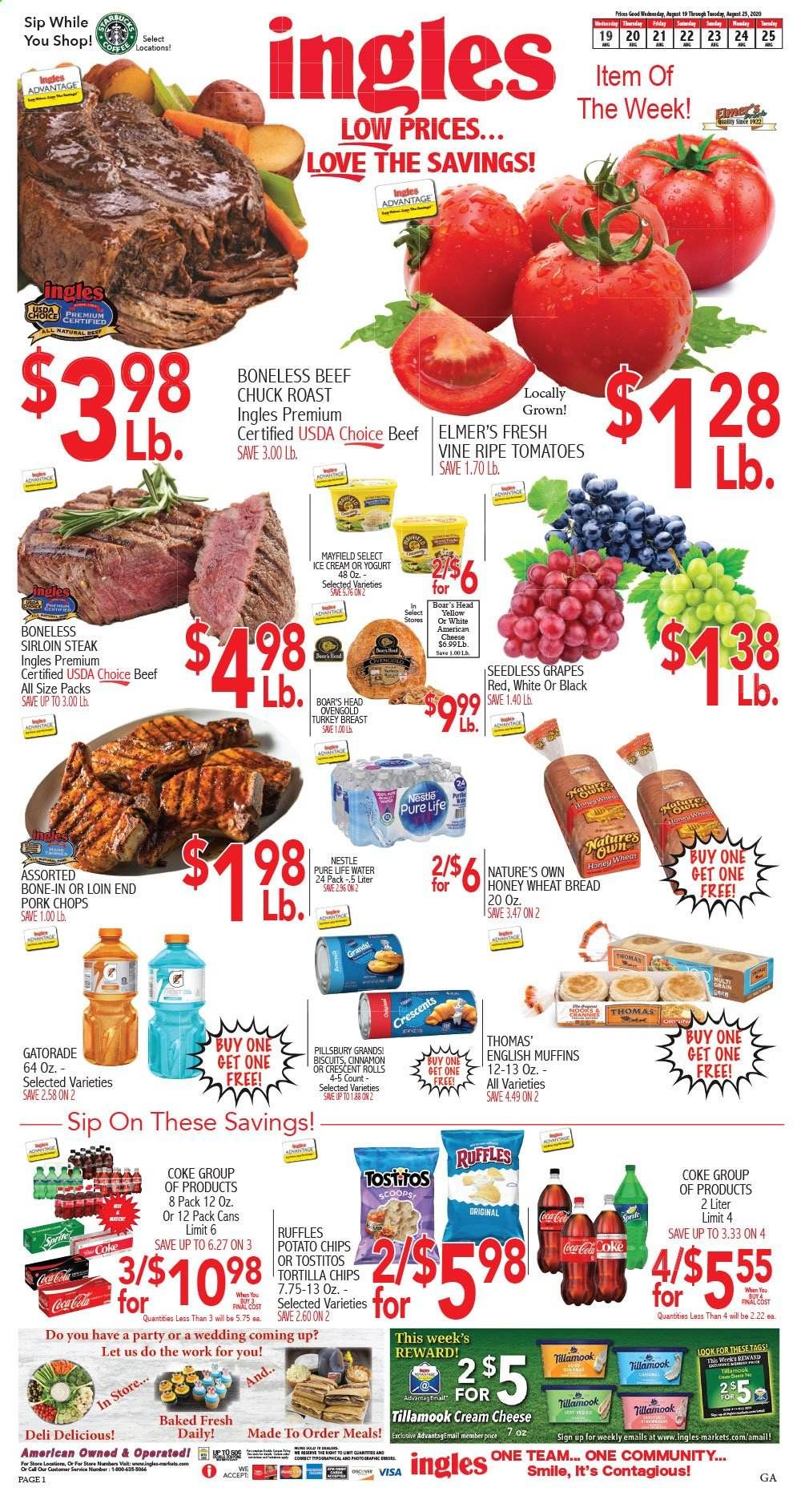 Ingles Weekly Ad August 19 to August 25