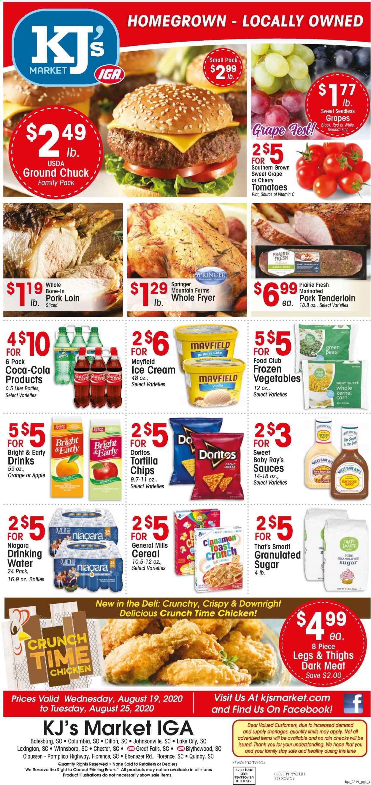 KJ´s Market Weekly Ad August 19 to August 25