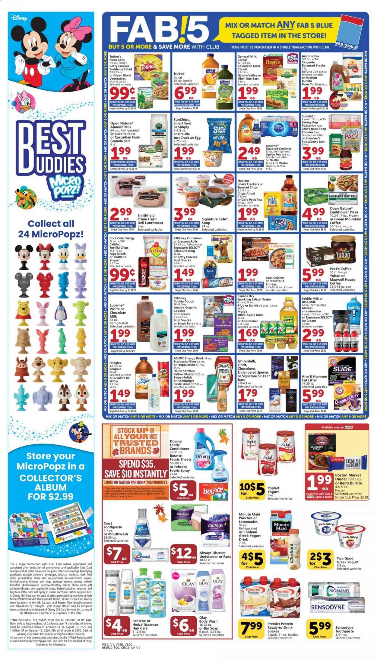 Vons Weekly Ad August 19 to August 25