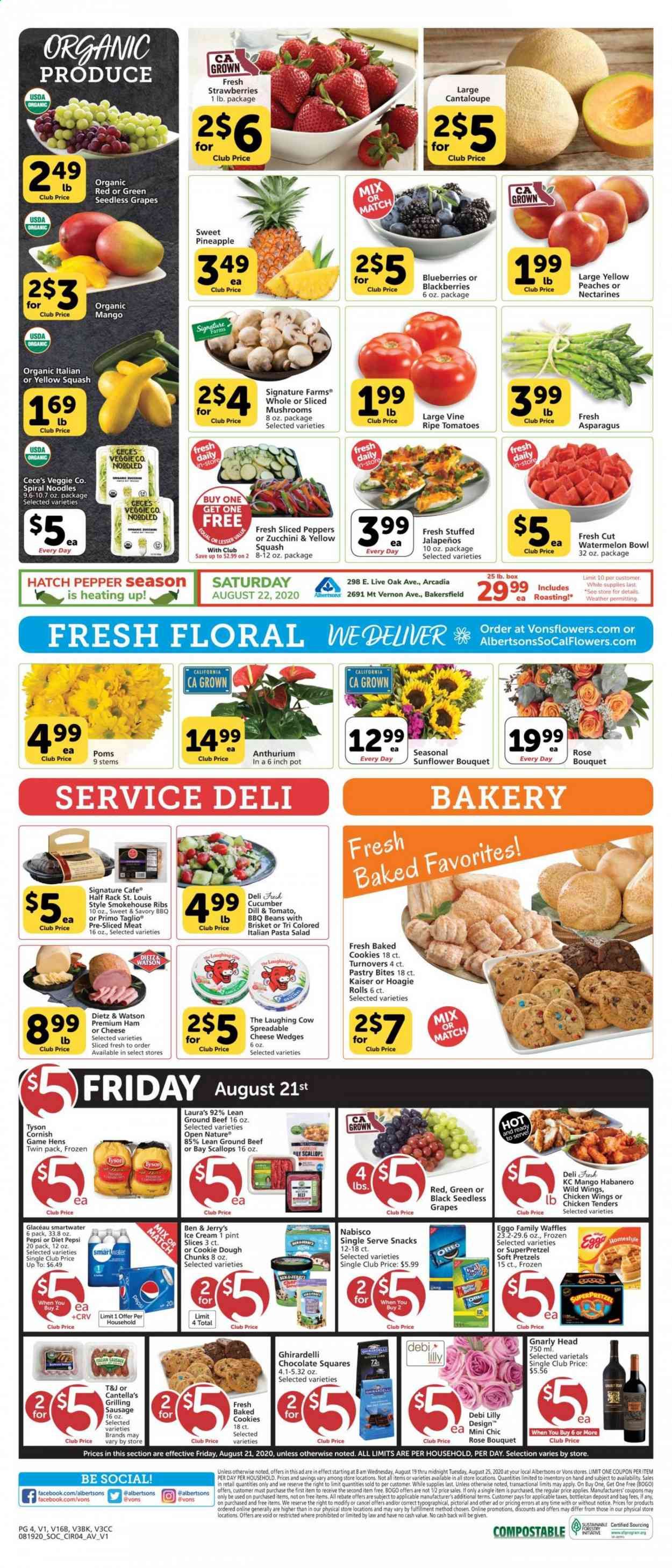 Vons Weekly Ad August 19 to August 25