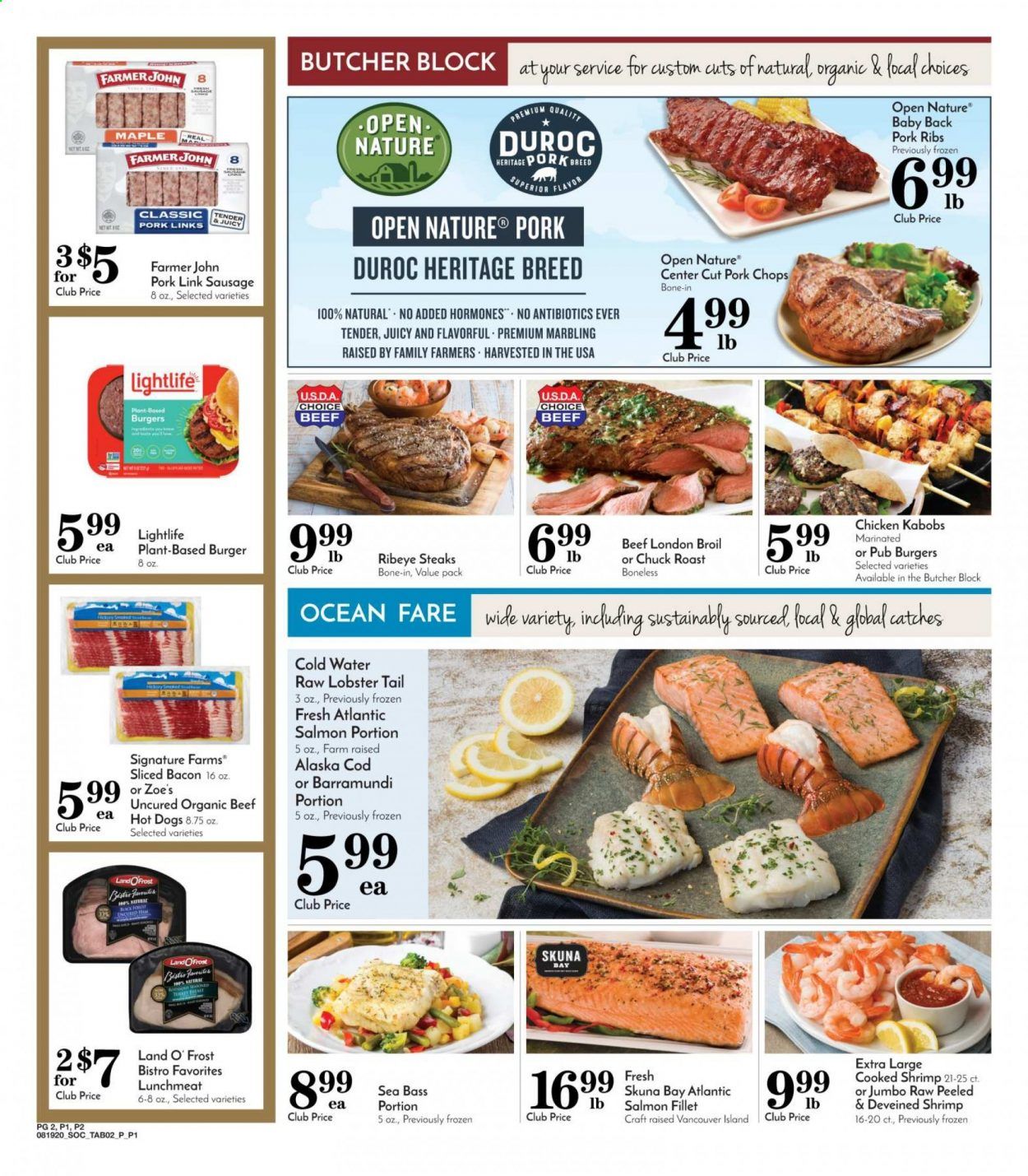 Pavilions Weekly Ad August 19 to August 25