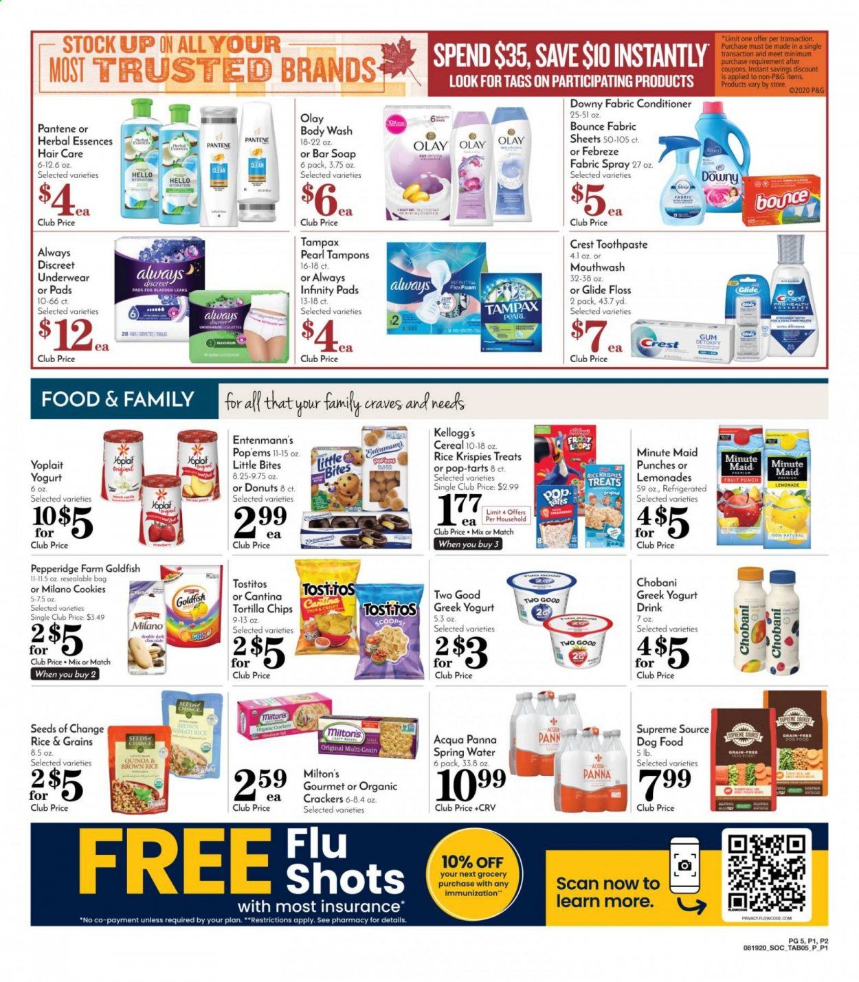 Pavilions Weekly Ad August 19 to August 25