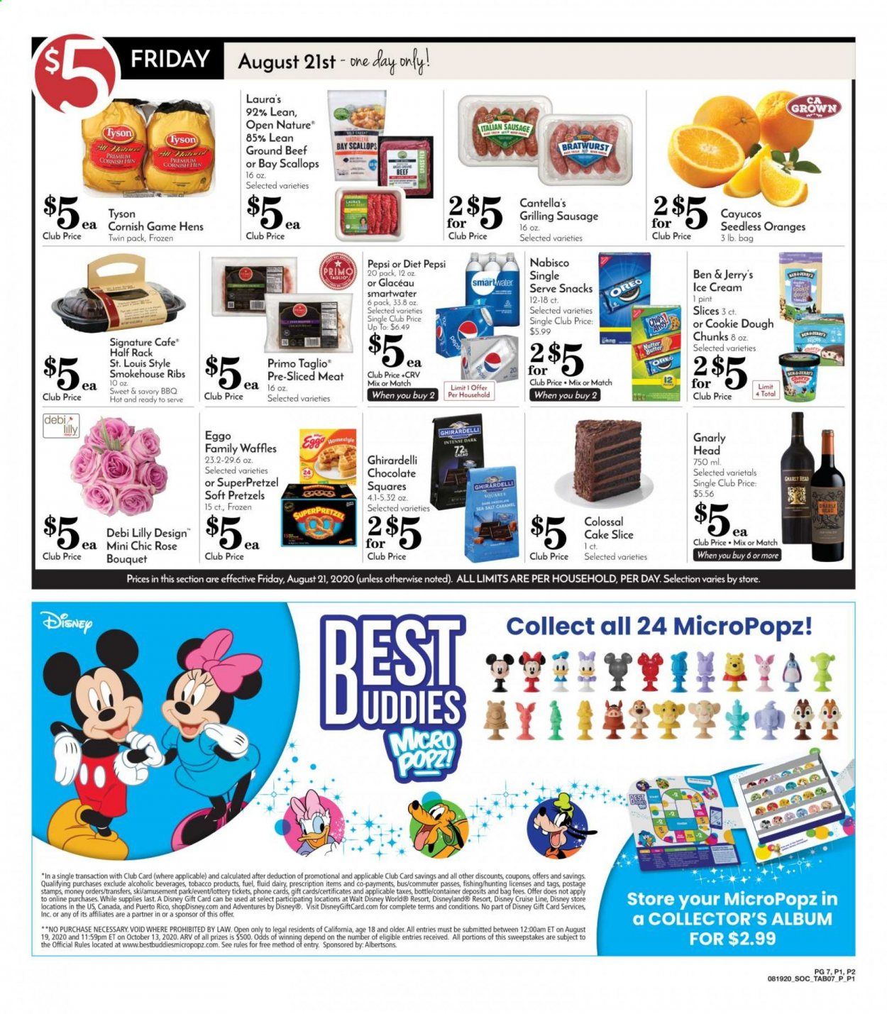 Pavilions Weekly Ad August 19 to August 25