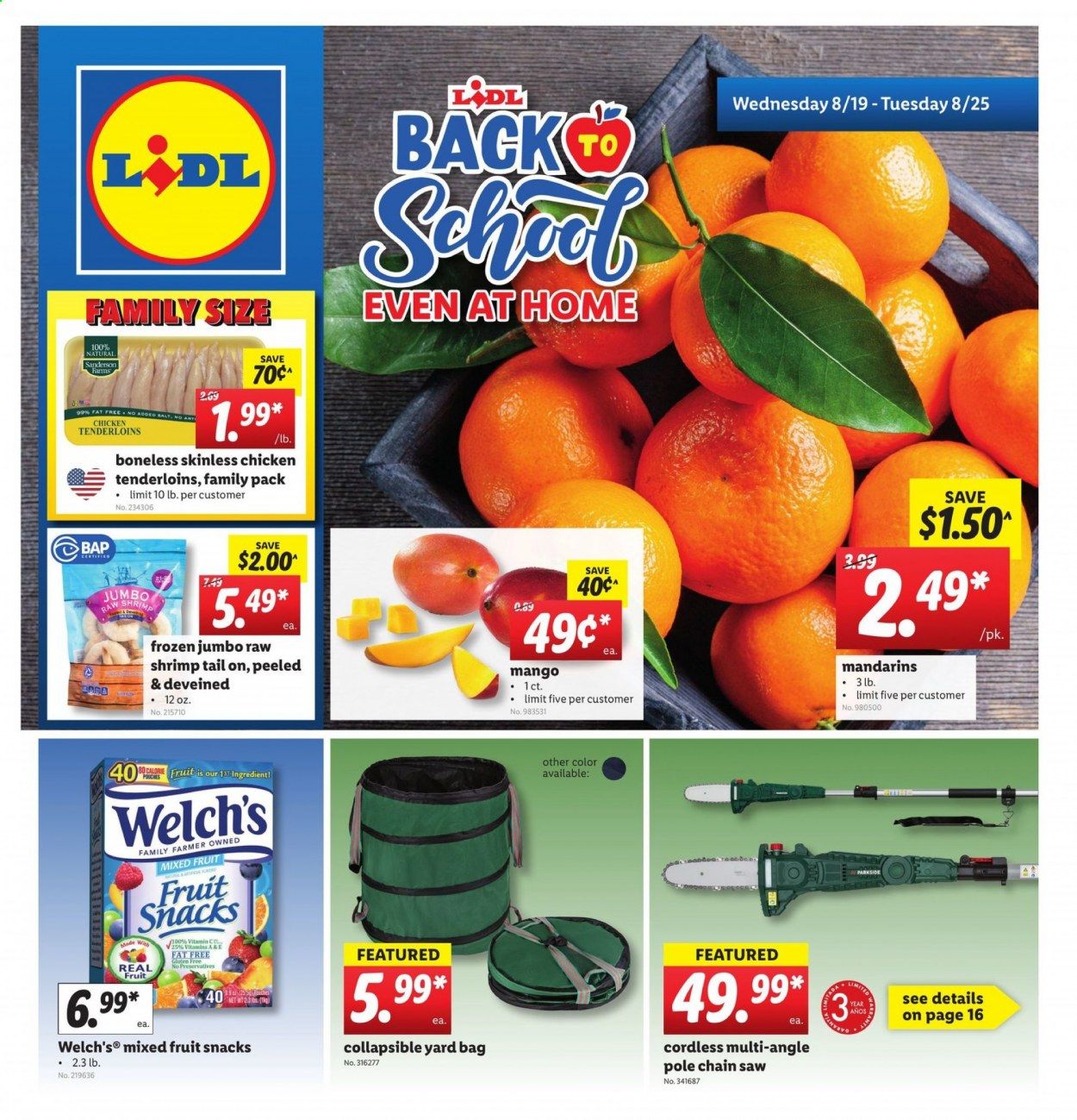 Lidl Weekly Ad August 19 to August 25
