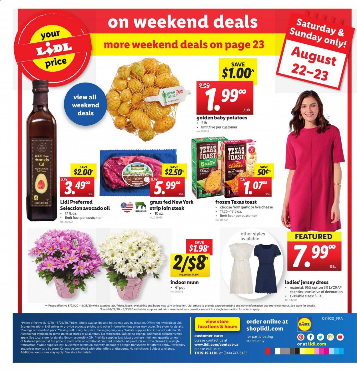 Lidl Weekly Ad August 19 to August 25