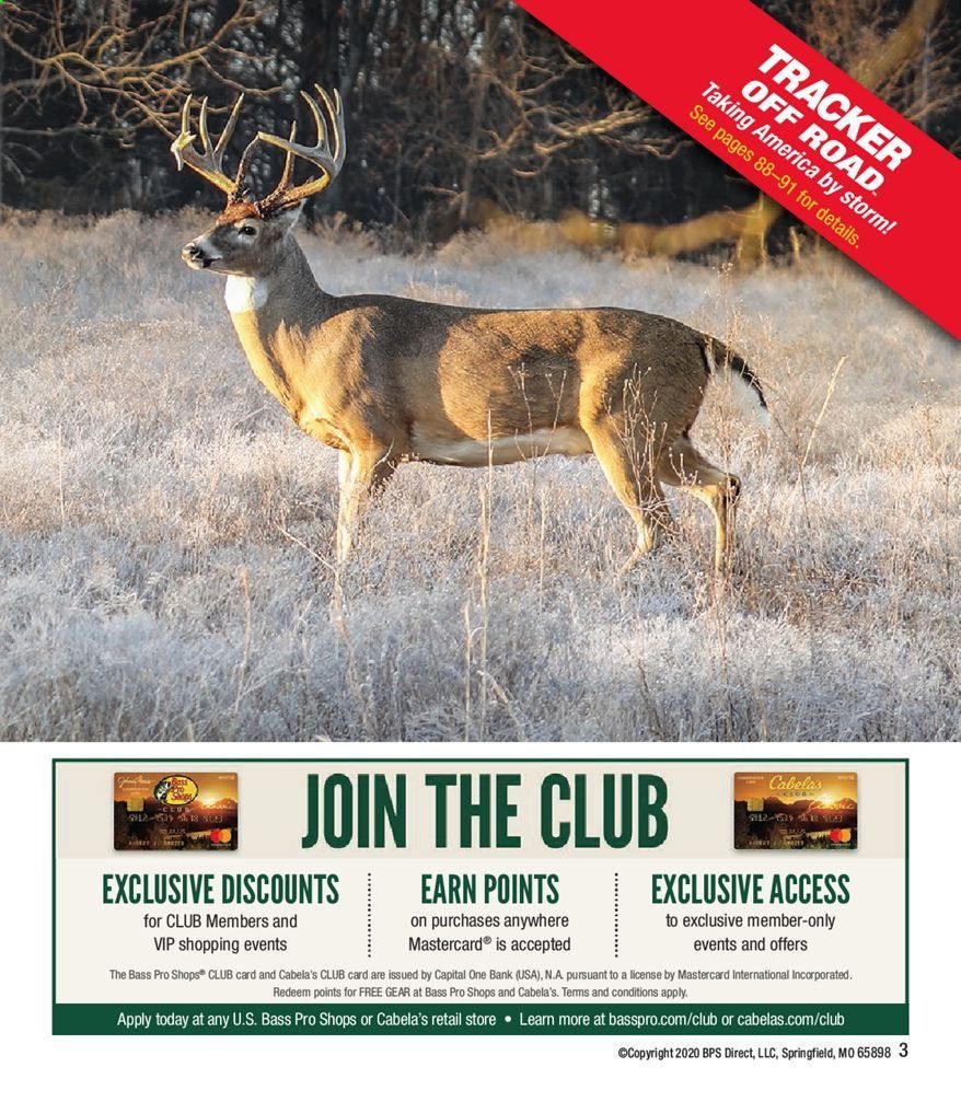 Bass Pro Shops Weekly Ad August 18 to December 26