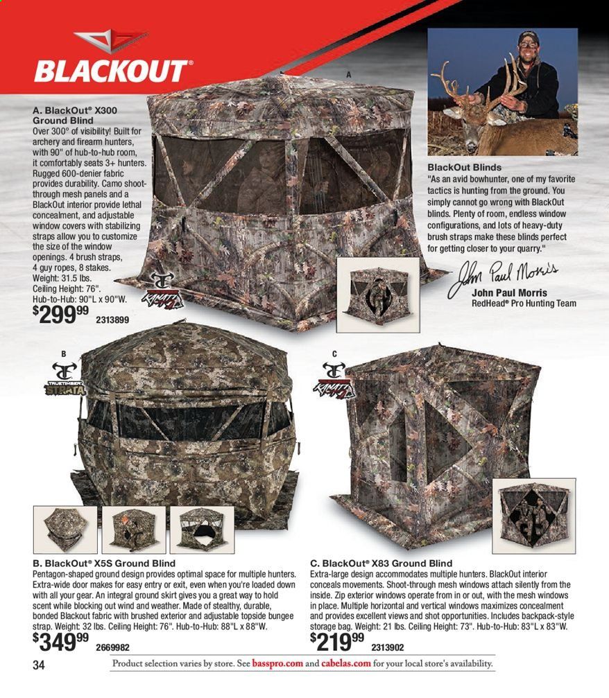 Bass Pro Shops Weekly Ad August 18 to December 26