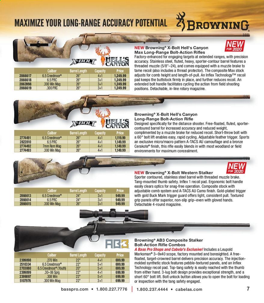 Bass Pro Shops Weekly Ad August 18 to December 26