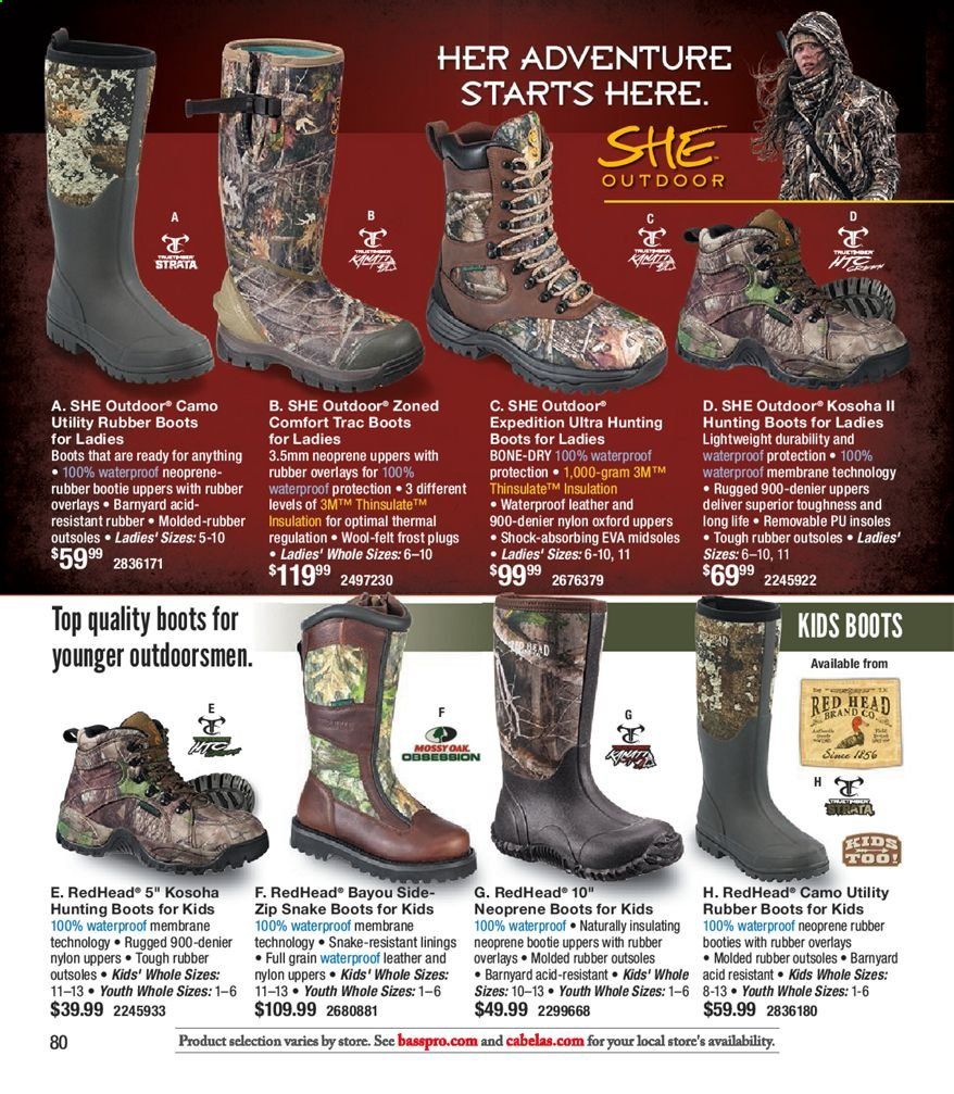 Bass Pro Shops Weekly Ad August 18 to December 26