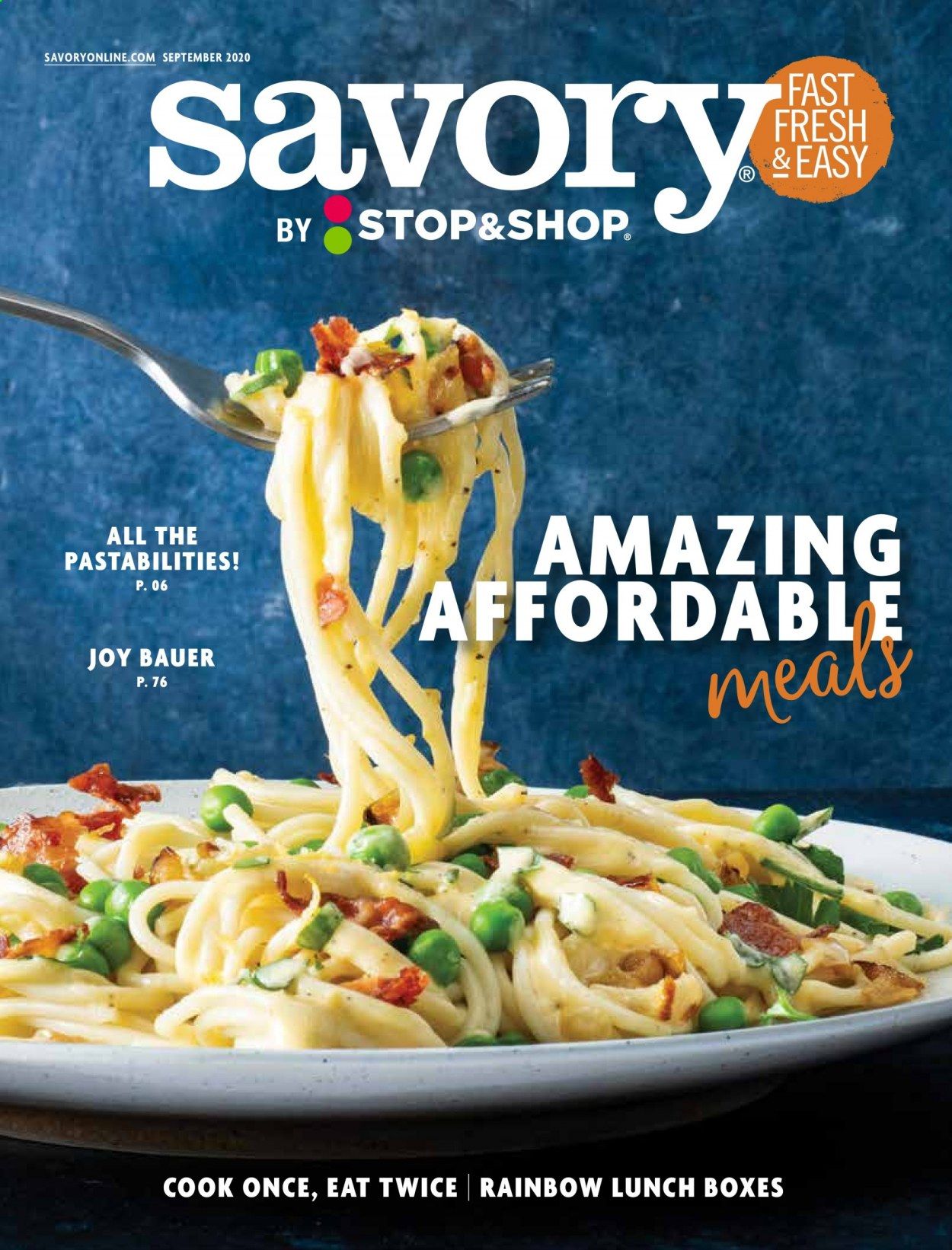 Stop & Shop (CT, MA, NJ, NY, RI) Weekly Ad September 1 to September 30
