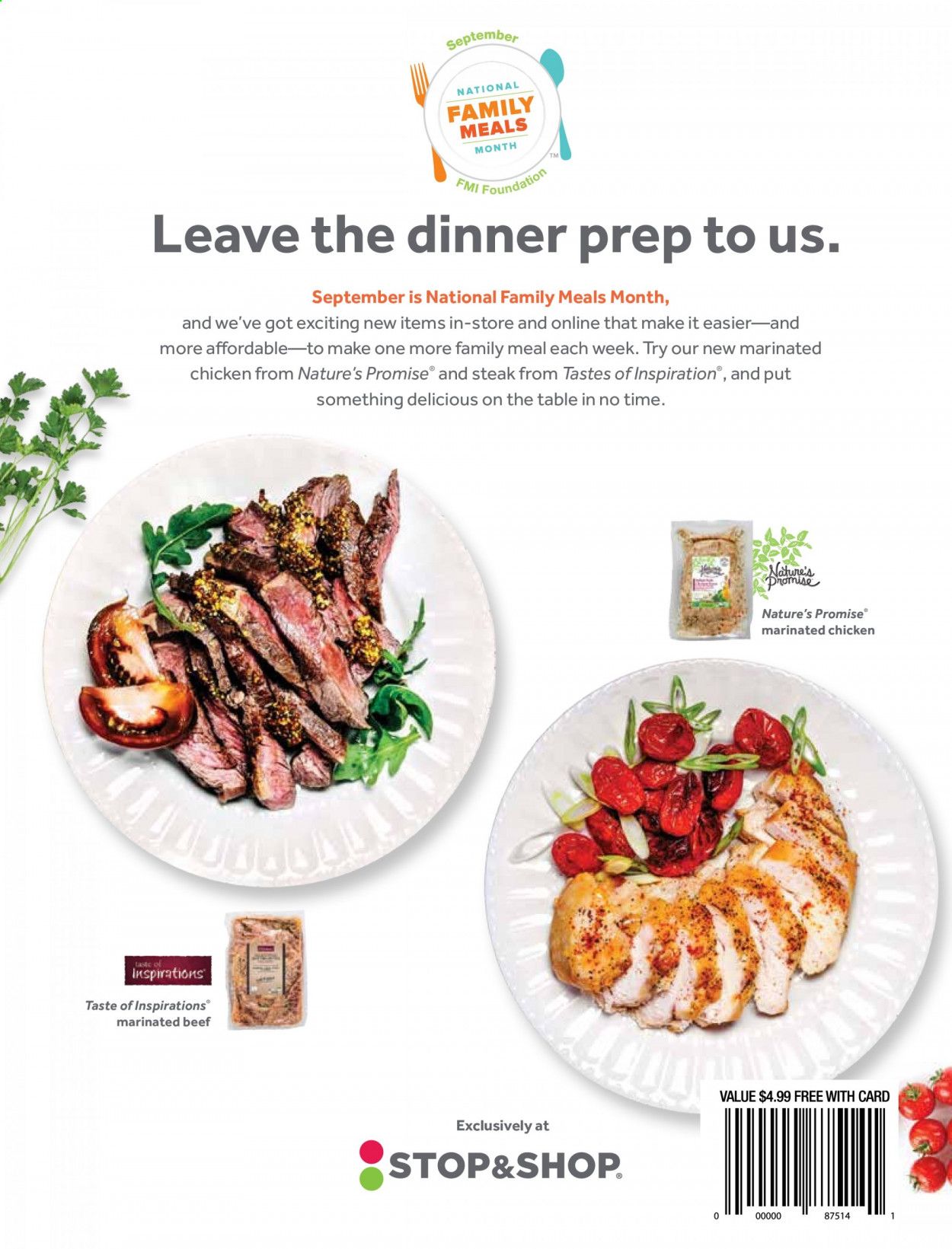 Stop & Shop (CT, MA, NJ, NY, RI) Weekly Ad September 1 to September 30