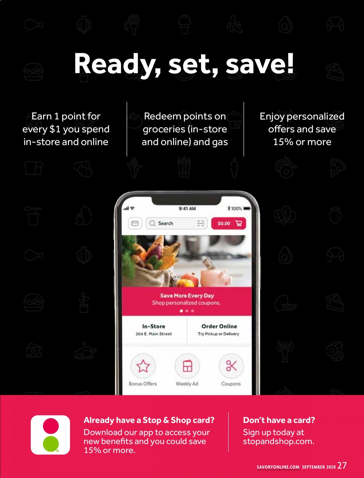 Stop & Shop (CT, MA, NJ, NY, RI) Weekly Ad September 1 to September 30