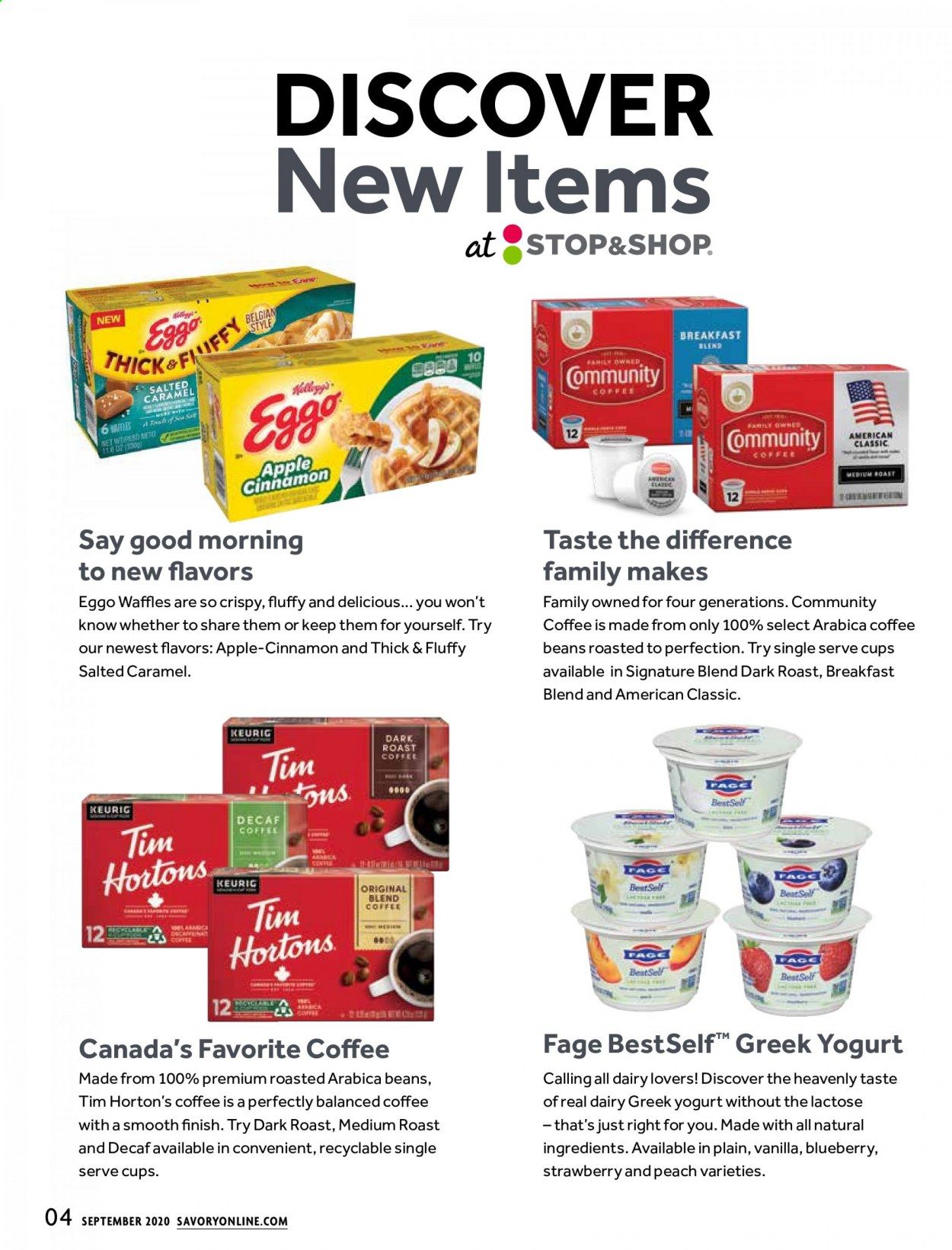 Stop & Shop (CT, MA, NJ, NY, RI) Weekly Ad September 1 to September 30