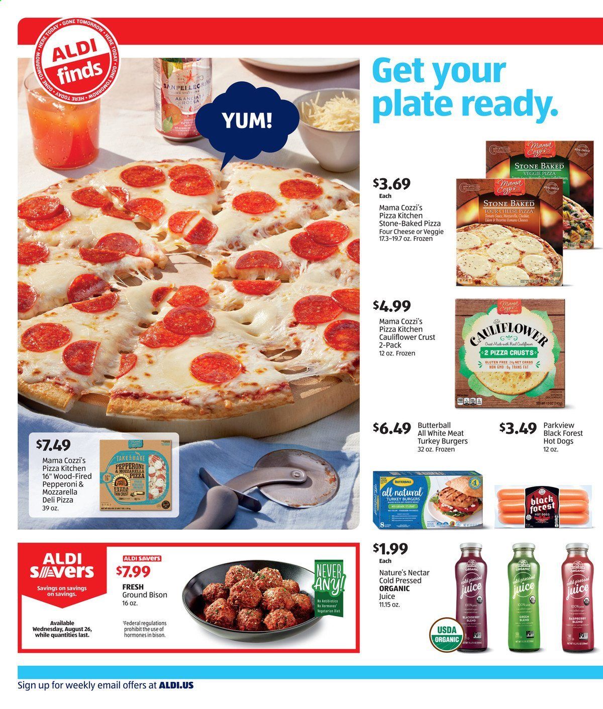 ALDI Weekly Ad August 26 to September 1