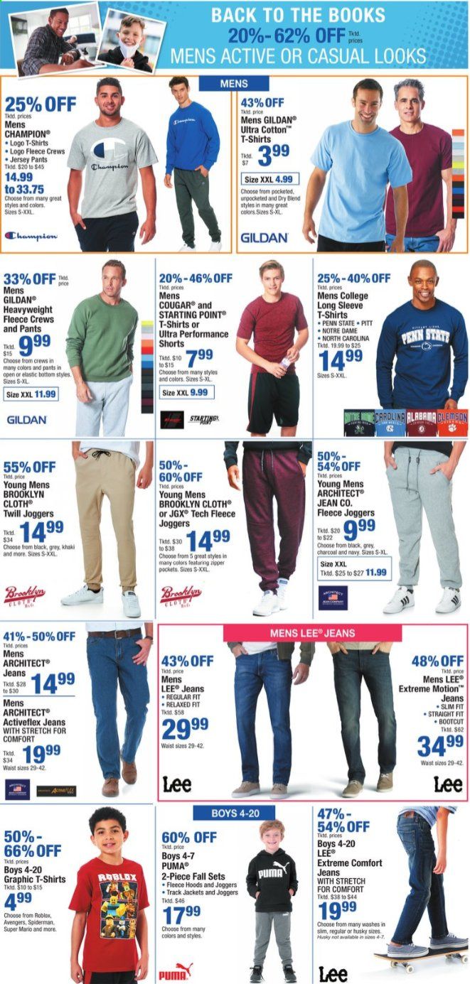 Boscov's Weekly Ad August 20 to August 26