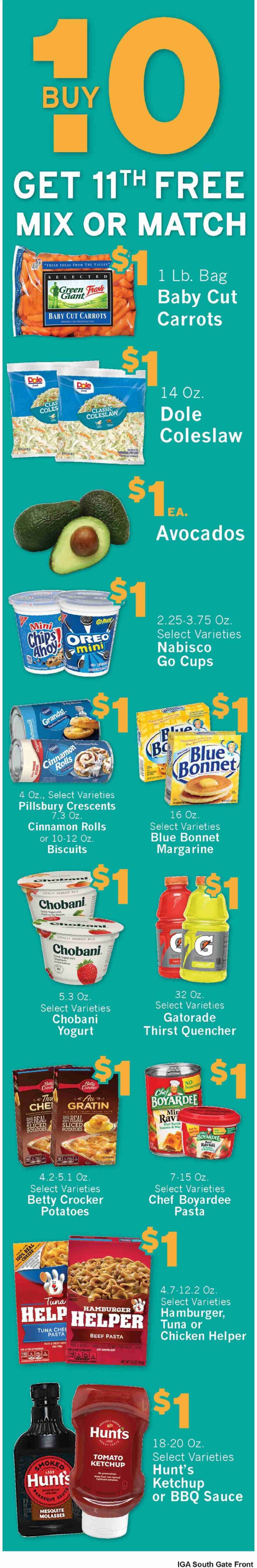 IGA Weekly Ad August 19 to August 25