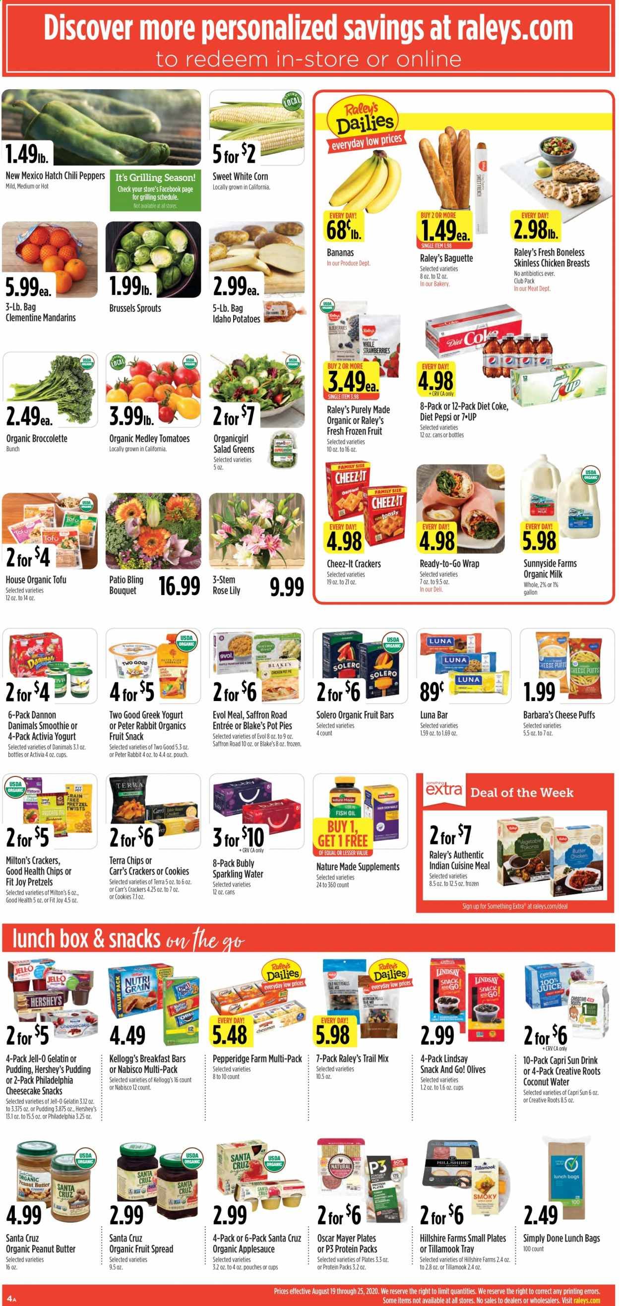 Raley's Weekly Ad August 19 to August 25