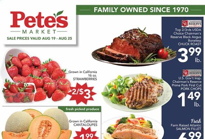 Pete's Fresh Market Weekly Ad August 19 to August 25