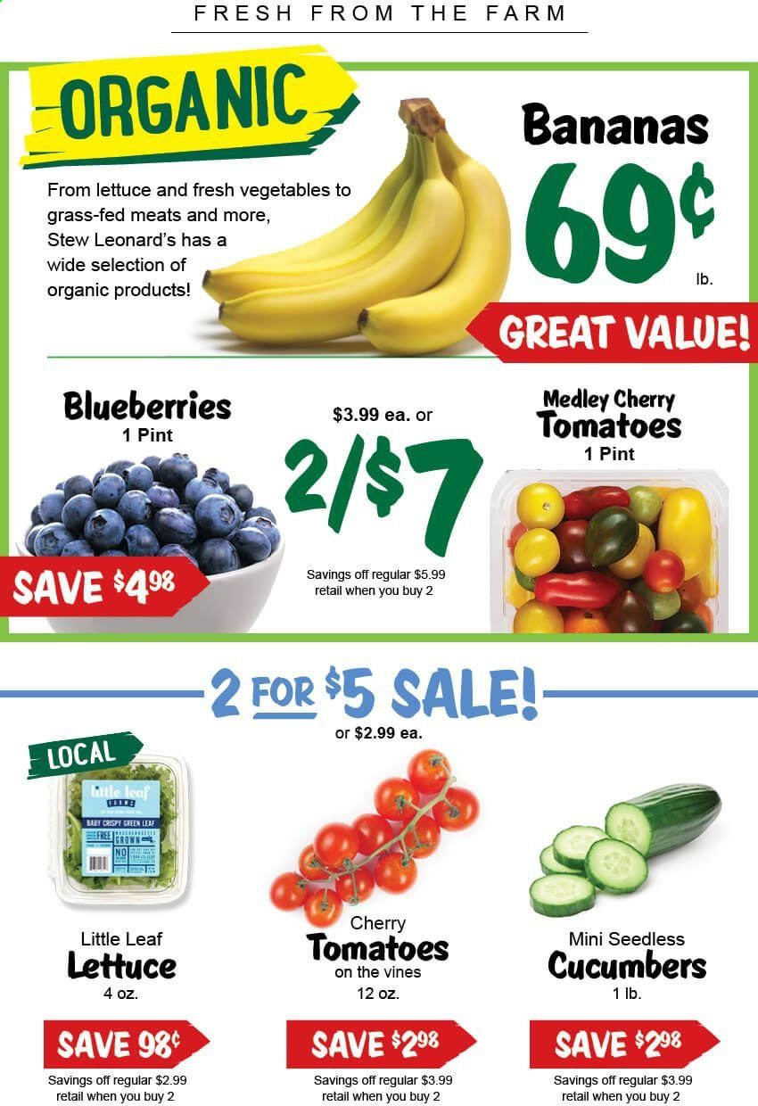 Stew Leonard's Weekly Ad August 19 to August 25