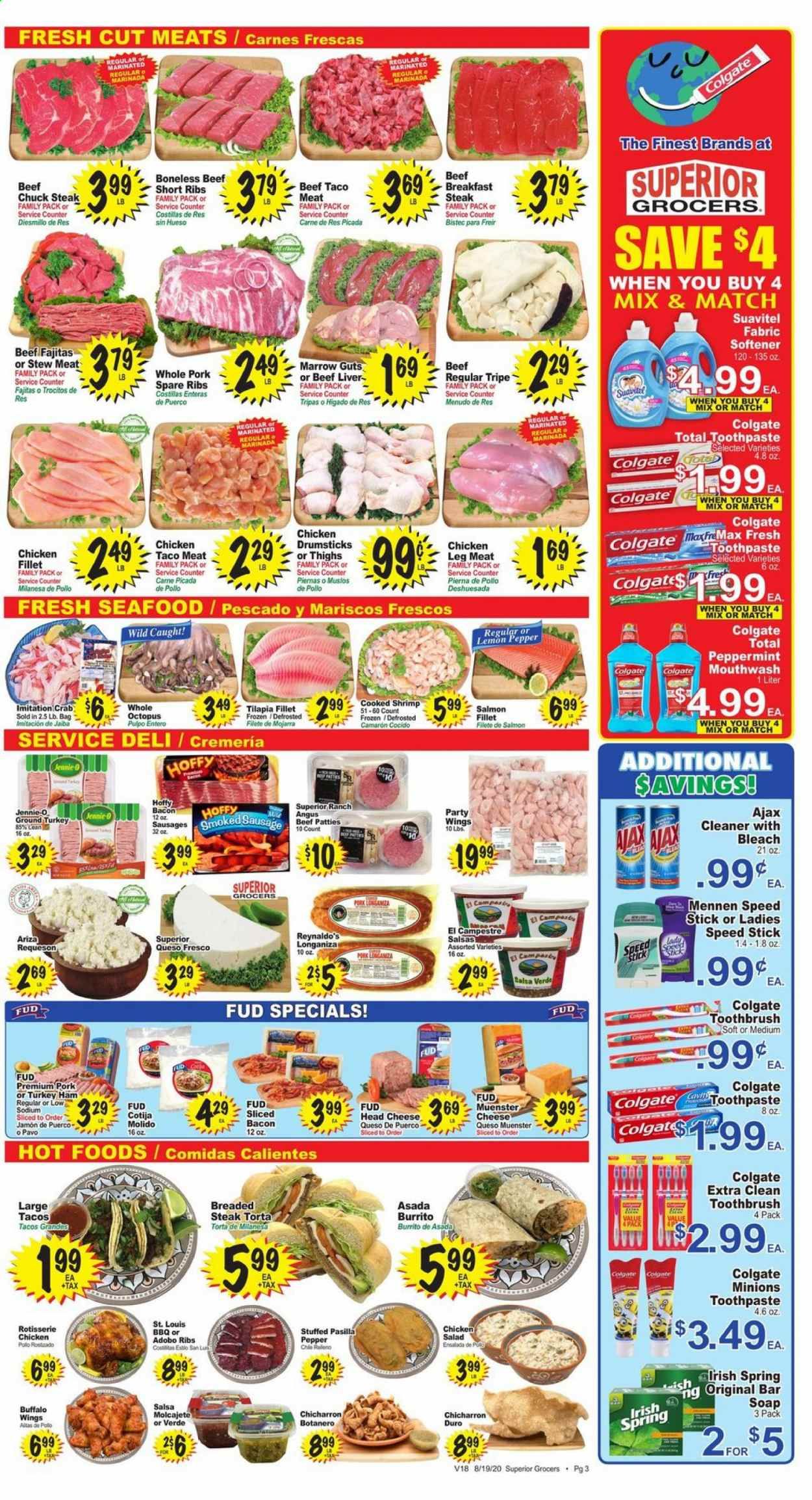 Superior Grocers Weekly Ad August 19 to August 25
