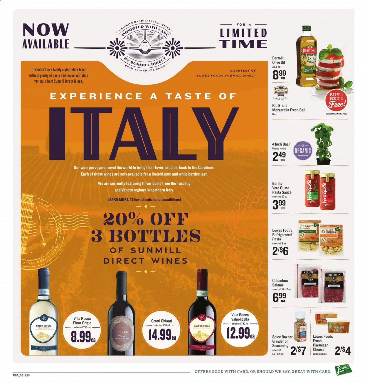 Lowes Foods Weekly Ad August 19 to August 25