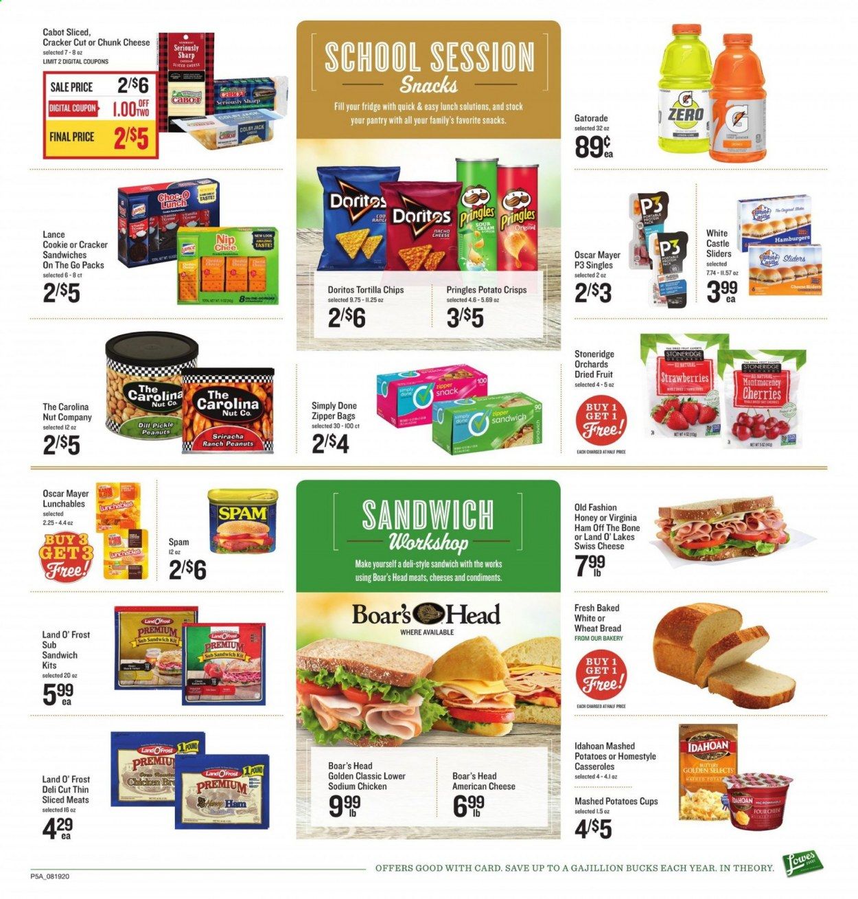 Lowes Foods Weekly Ad August 19 to August 25