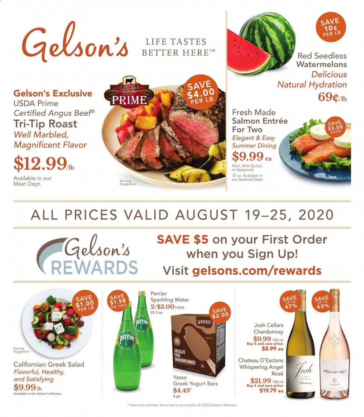 Gelson's Weekly Ad August 19 to August 25