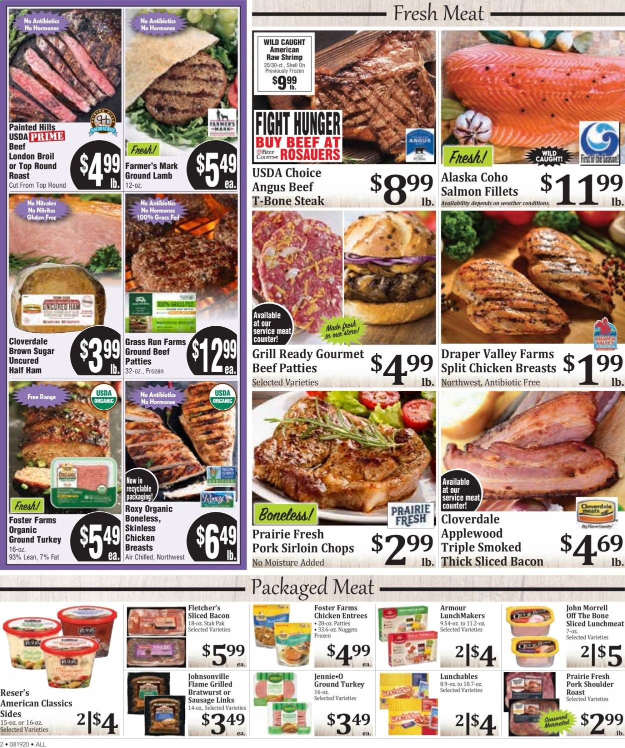 Rosauers Weekly Ad August 19 to August 25
