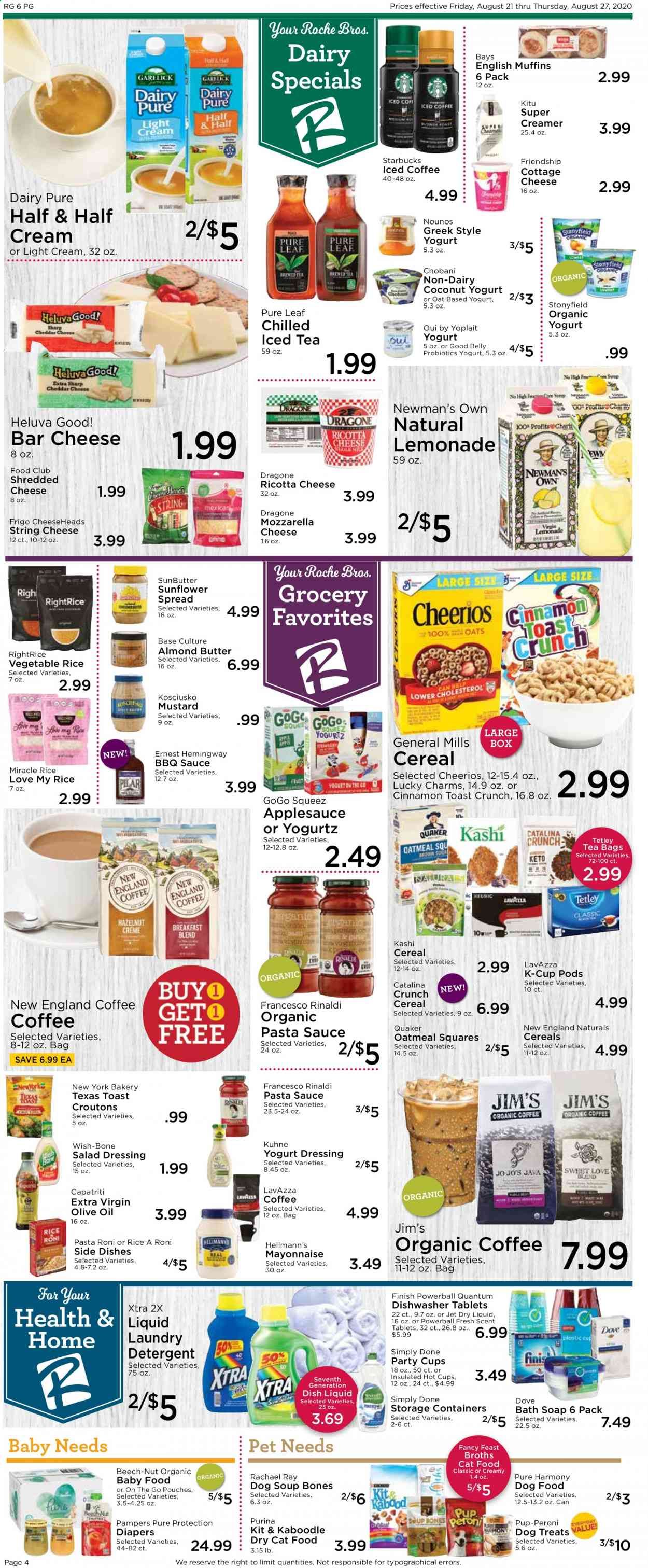 Roche Bros. Weekly Ad August 21 to August 27