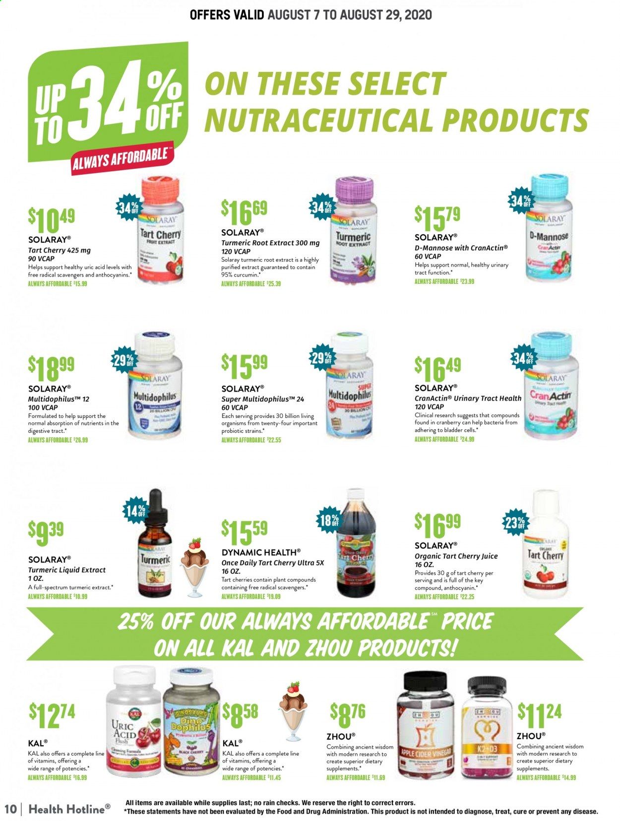 Natural Grocers Weekly Ad August 7 to August 29