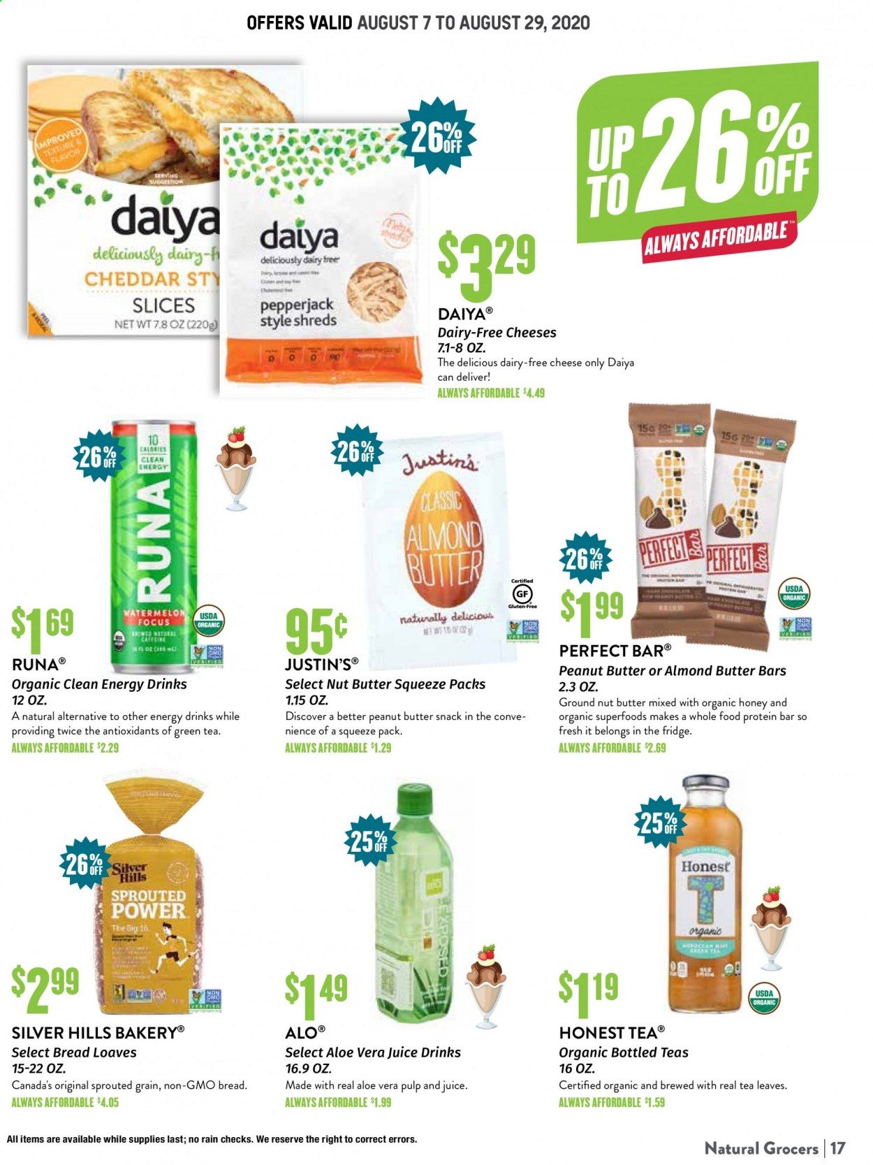 Natural Grocers Weekly Ad August 7 to August 29