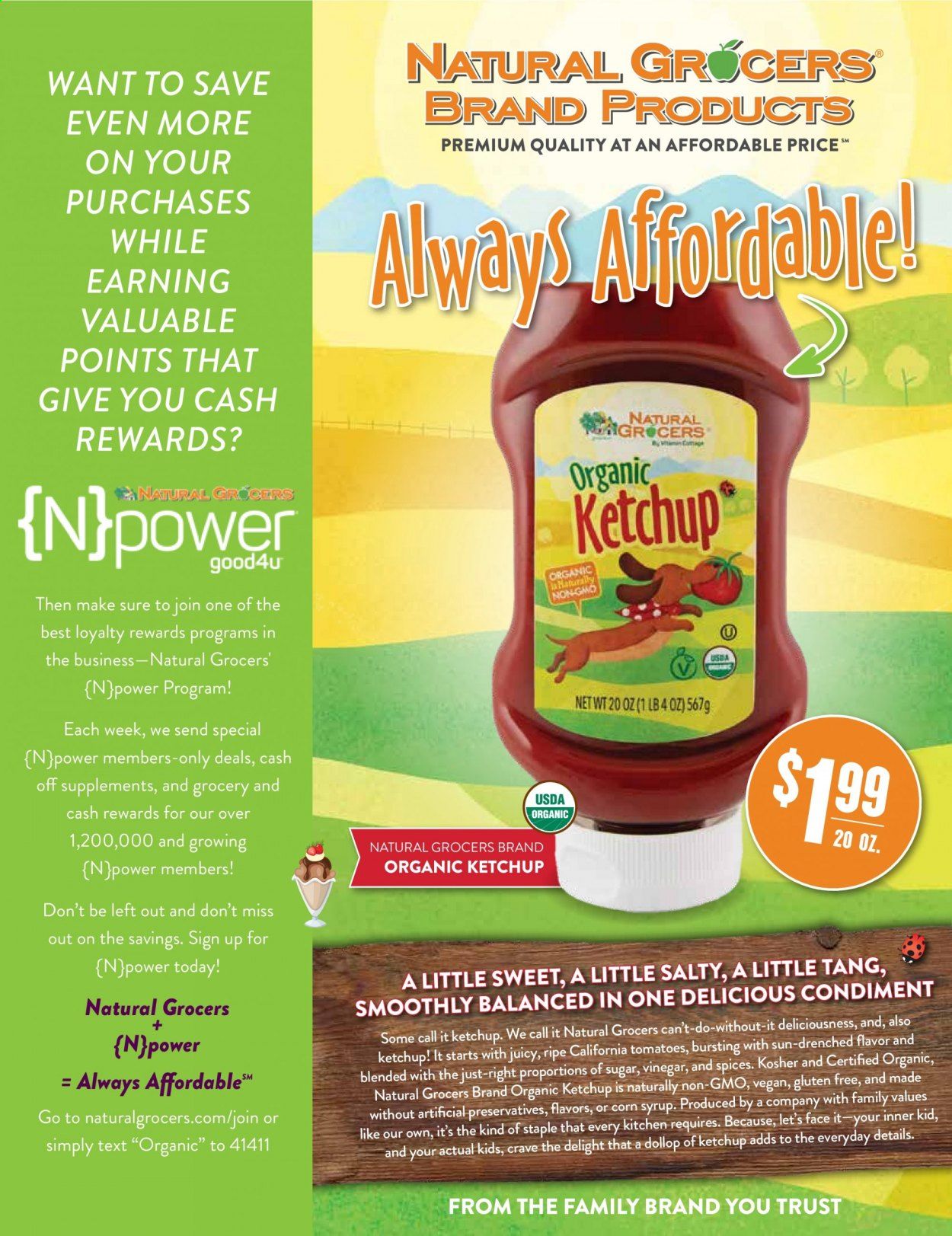 Natural Grocers Weekly Ad August 7 to August 29