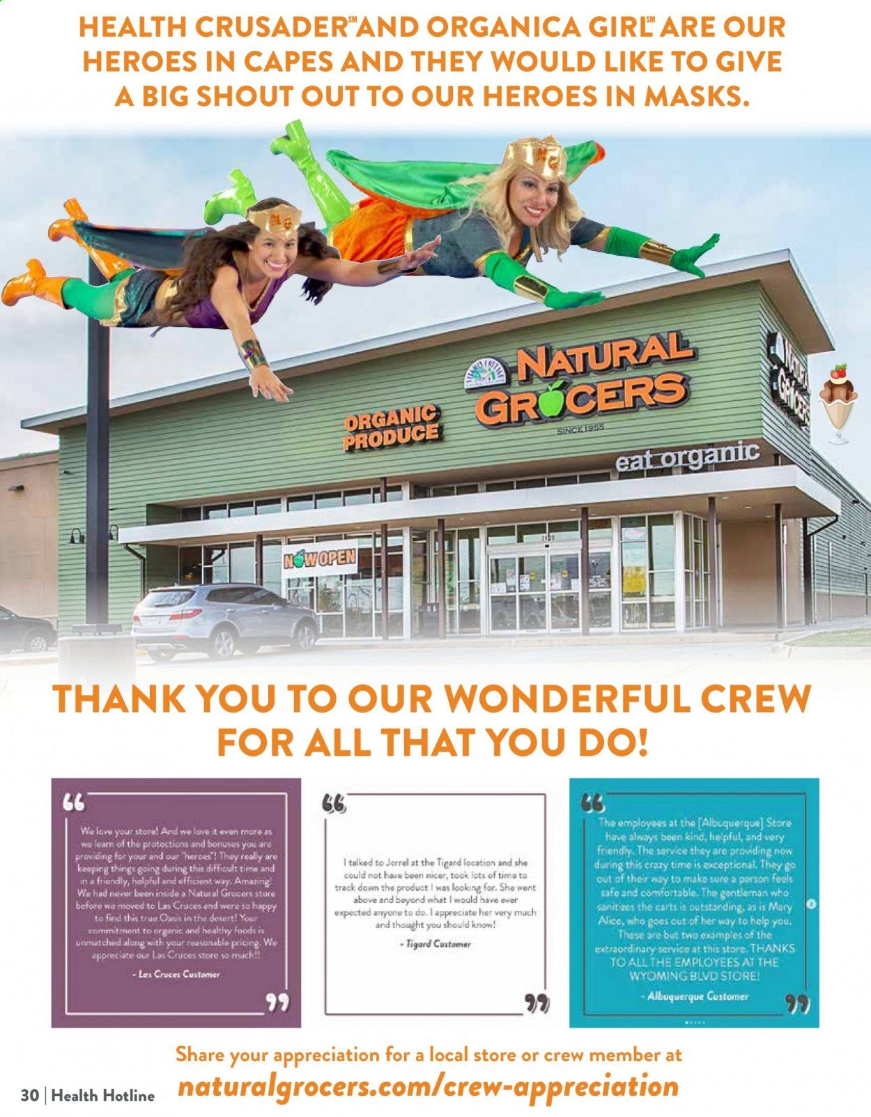 Natural Grocers Weekly Ad August 7 to August 29