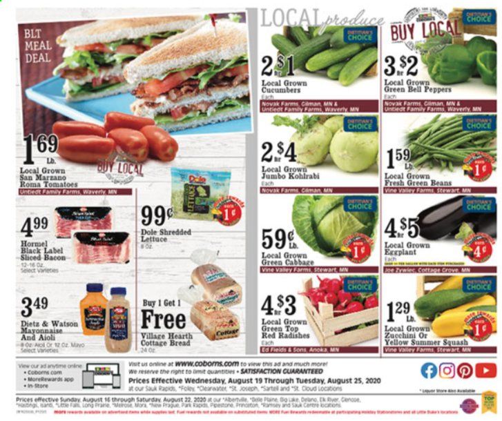 Coborn's Weekly Ad August 19 to August 25