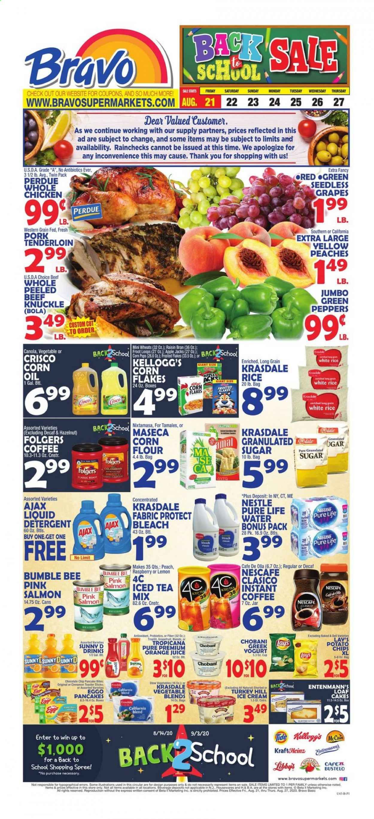 Bravo Supermarkets Weekly Ad August 21 to August 27