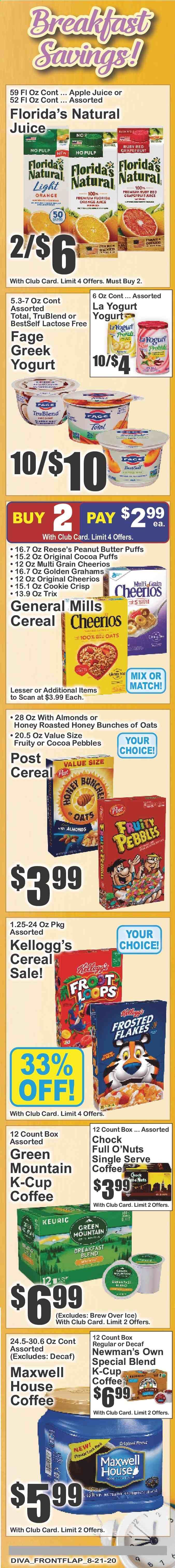 Key Food (NY) Weekly Ad August 21 to August 27